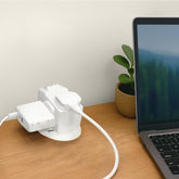 UK plug extension with switches